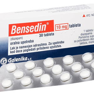 Bensedin (Diazepam - odpowiednik Relanium) 10mg 30tab