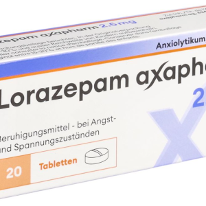 Lorazepam 2,5mg 20tab